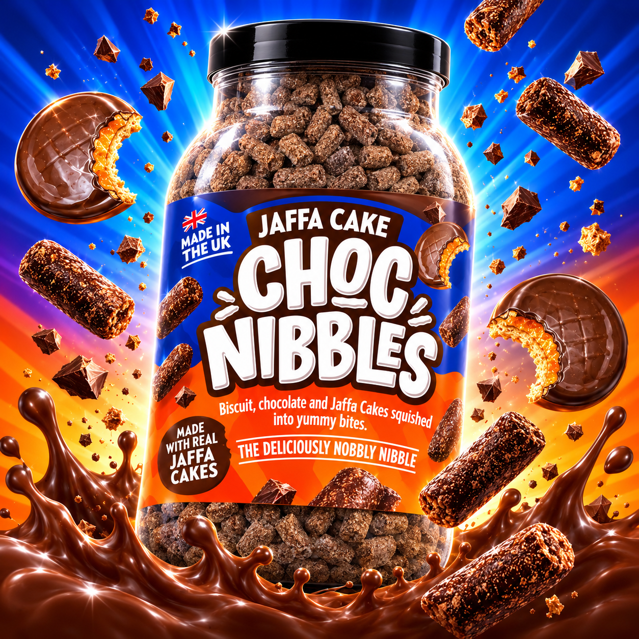 Jaffa Cake Chocolate Nibbles Mix