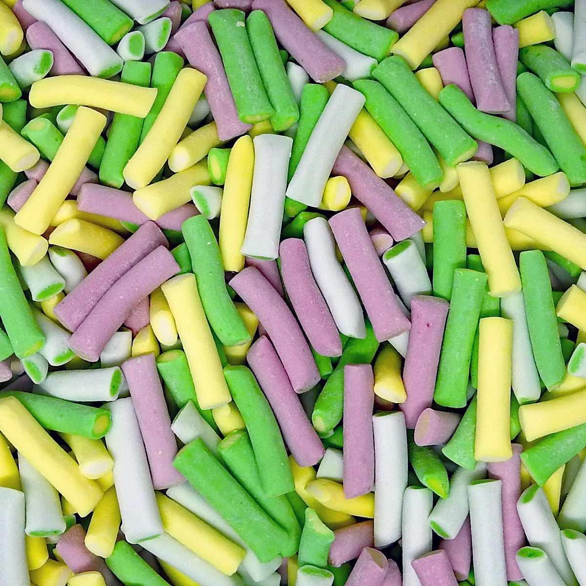 100g Rhubarb & Custard Tubes