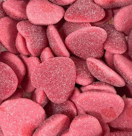 100g Jelly Filled Hearts (strawberry)