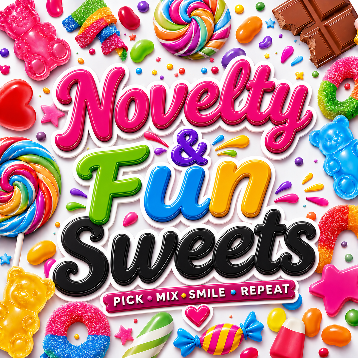 Novelty & Fun Sweets 🍭✨