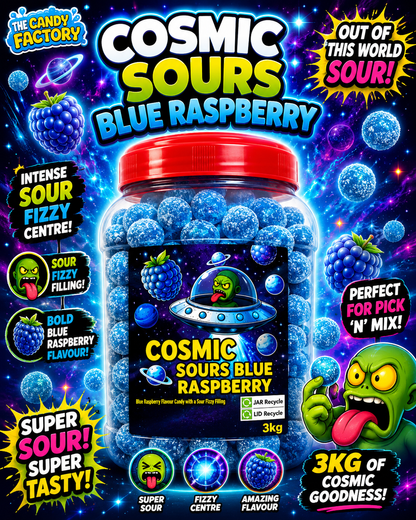 Blue Raspberry Cosmic Sours