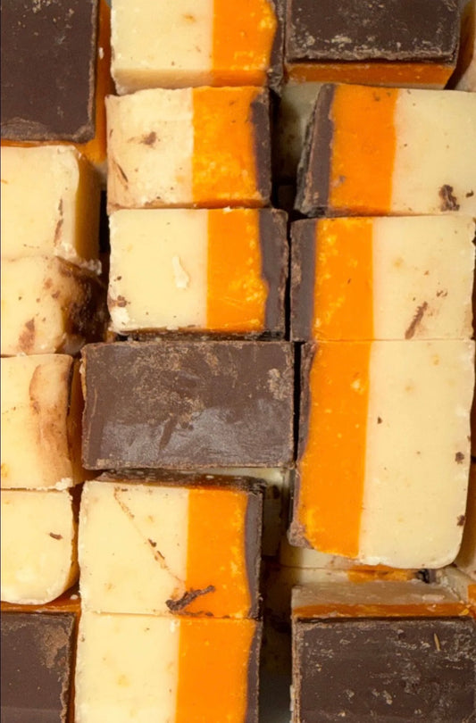 Jaffa Cake Fudge 100g