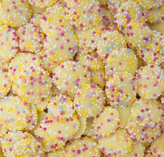 Hannah’s Mini White Chocolate Jazzies 100g