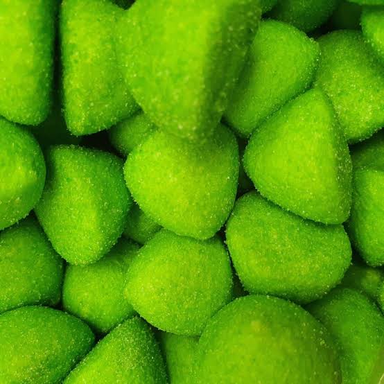 100g Green Paint Ball Marshmallows (Apple)