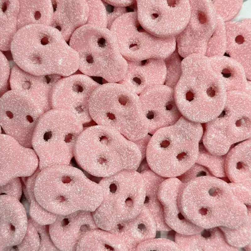 100g Fizzy Pink Skulls