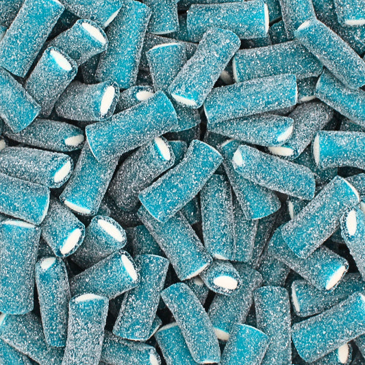 100g Fizzy Blue Raspberry Bites