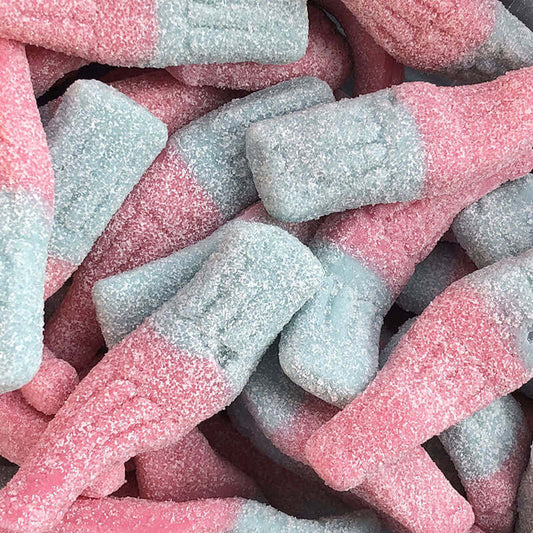 100g Jumbo Fizzy Bubblegum Bottles