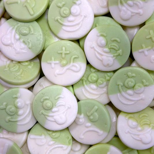 100g Apple Foam Smiley Faces