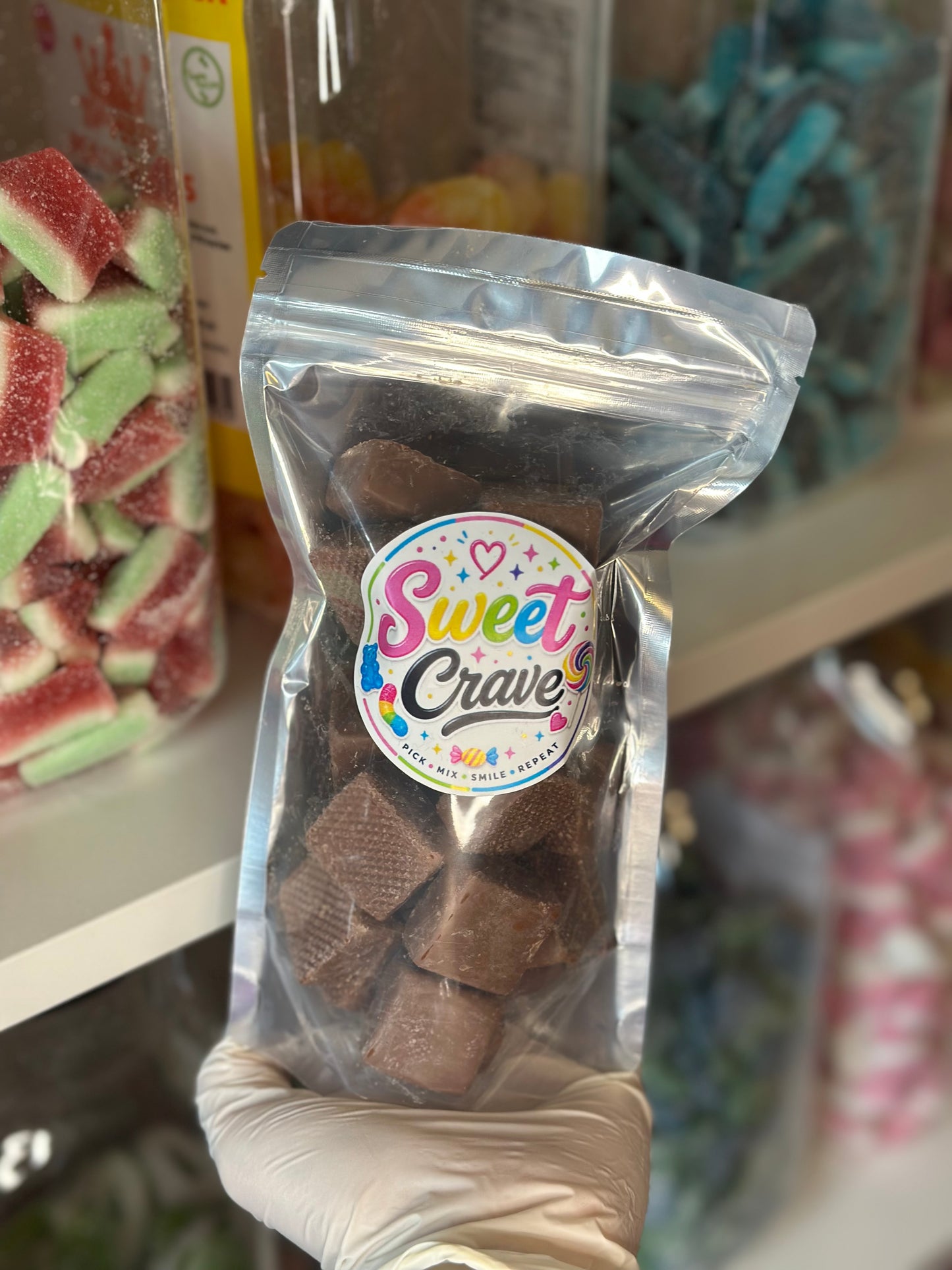 Chocolate Covered Fudge